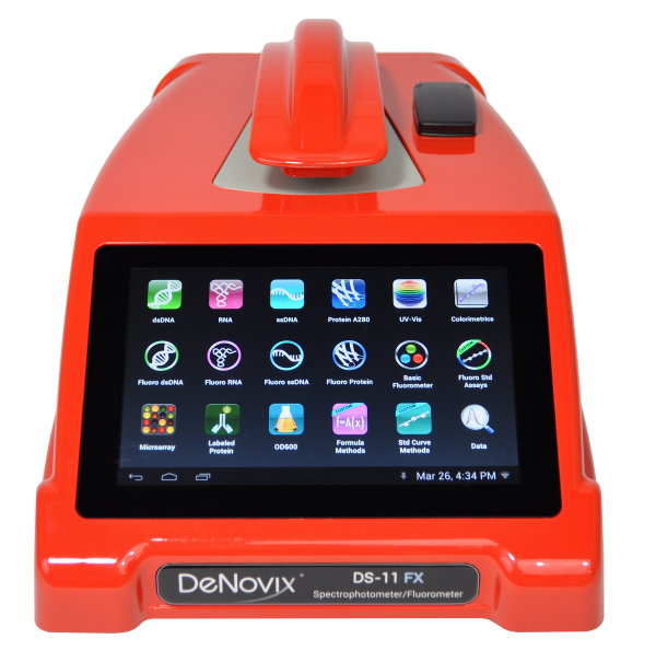 Espectrofotómetro DS11 de DeNovix