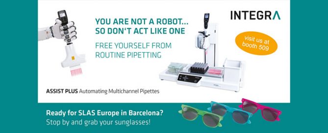 Imagen de la exhibición SLAS 2019 en Barcelona